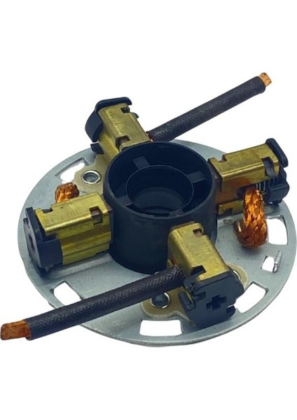 MARŞ KÖMÜR YUVASI VALEO TİPİ (D7R/D9) (TERS) (4 KÖMÜRLÜ) AUDI-FORD-JOHNDEERE-SEAT-SKODA-VW