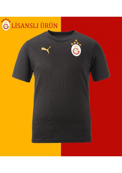 Lisanslı A Takım Siyah Antrenman 5 Yıldız T-Shirt