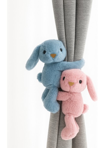 Sarılan & Kucaklayan Peluş Tavşan 2'li Set