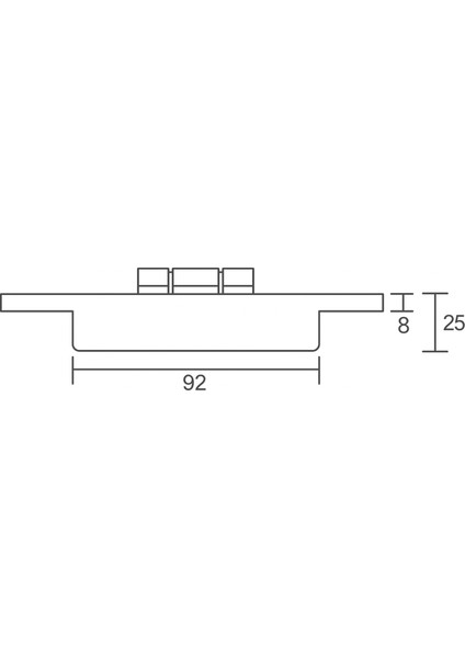 Canex Akordiyon Menteşe Ayarlı 3D 135 mm - Sarı fiyatları
