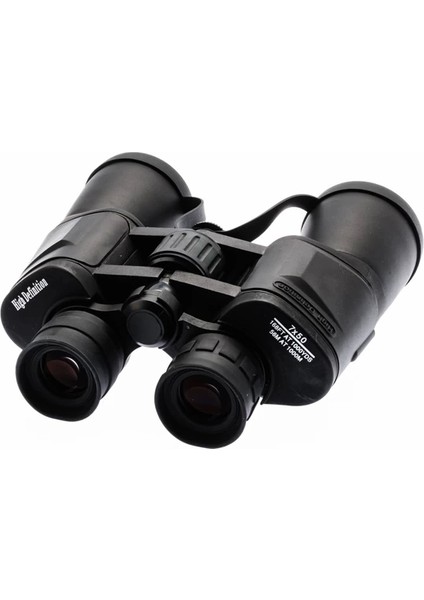 High Defination 7X50 Geniş Ön Mercek Profesyonel El Dürbünü 1000M/56M fırsatları