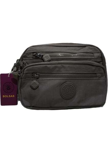 Krinkıl Günlük Bayan Çantası Gri