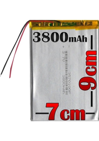 Ultrapad UP71K Batarya Pil - 3800MAH
