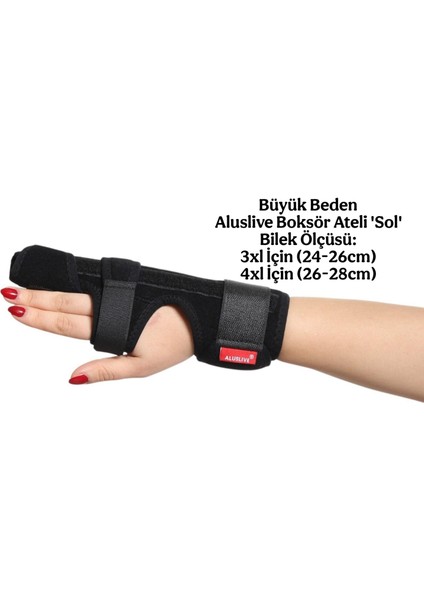 Lüx Büyük Beden Boksör Ateli Sol 4xl