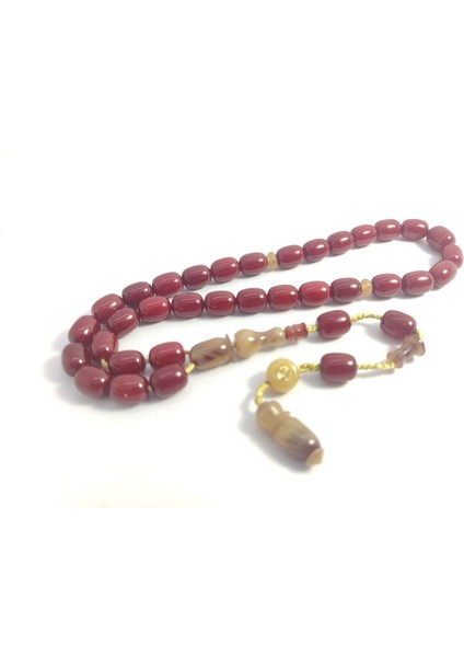 Isa Balkaya Usta Eseri Çift Parça Imame Eski Usul Havşalı Eski Sıkma Kehribar Sertifikalı 8320 fiyatları