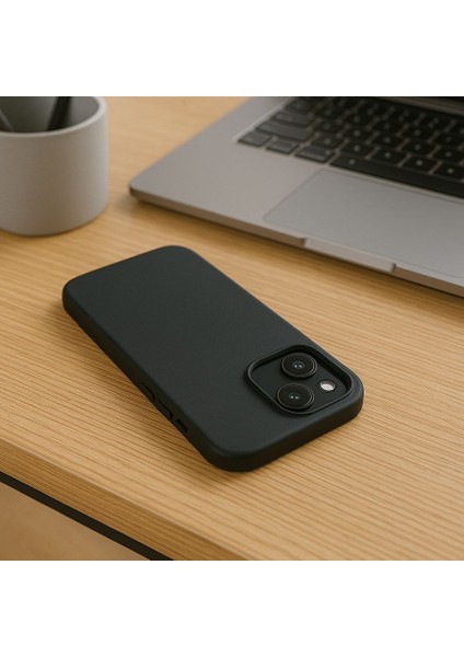iPhone 15 Pro Lansman Kılıf “cam Hediyeli” Iz Bırakmaz Gizli Magsafe’li Kadife Iç Ultra Koruma fırsatları