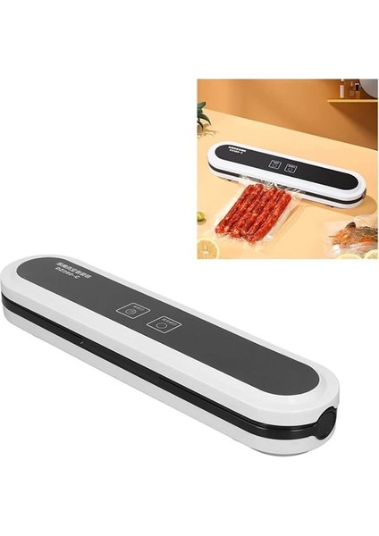 Elektrikli Vakum Makinesi Vakumlu Poşet Yapıştırma Makinesi 10 Adet Vakum Torbası indirimleri