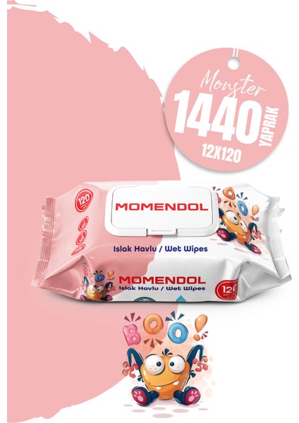 Mix Islak Mendil 120X12 modelleri