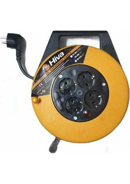 Hiva Makaralı Kablo 3x1,5 5 mt