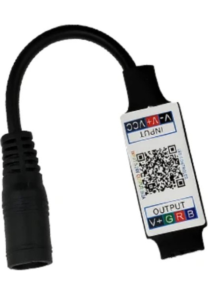 5-24V Rgb-W LED Bluetooth Cep Telefonundan Kontrol Cihazı