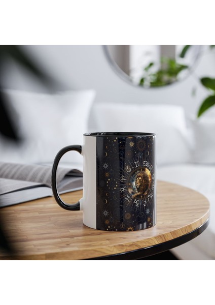 Aslan Burcu Baskılı Kupa