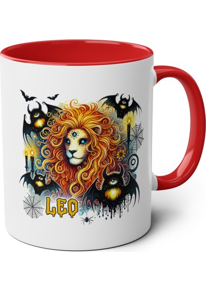 Aslan Burcu Baskılı Kupa