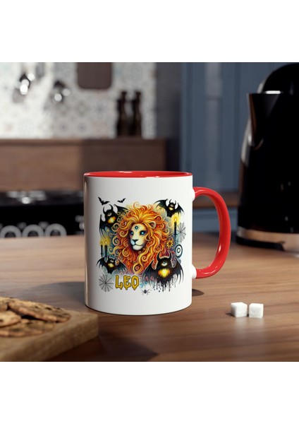 Aslan Burcu Baskılı Kupa