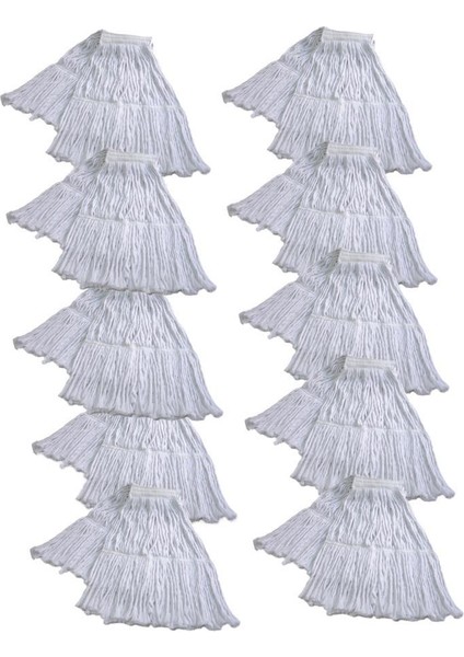 Islak Mop Paspas Bezi Extra 350 gr Beyaz 10 Adet