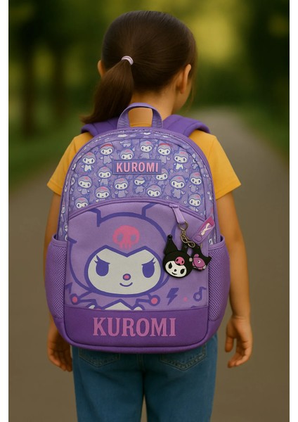 Kız Çocuk Için Karakterli Sırt Çanta – Ilkokul ve Ortaokul Için Uygun + Anahtarlık Hediyeli