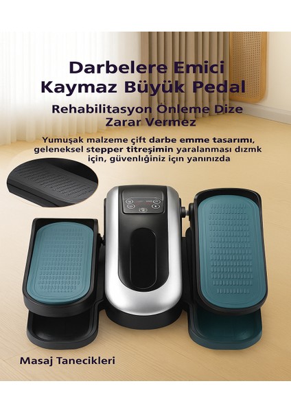 TY006 Otomatik Motorlu El ve Ayak Eliptik Kondisyon Bisikleti Ev Tipi Elektrikli Egzersiz Bisikleti Koşu Pedalı El Kol Ayak Egzersiz Pedalı indirimleri