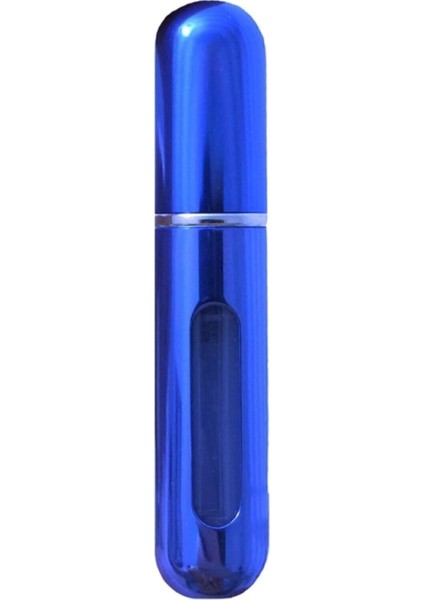 Mini Doldurulabilir Parfüm Şişesi Cep Parfüm Şişesi Seyahat Boy Mavi