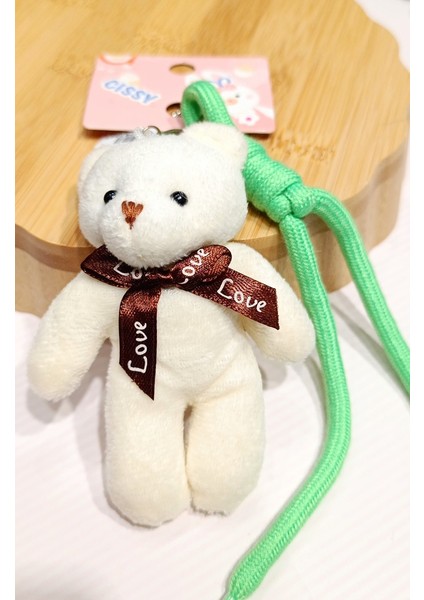 Peluş Ayıcıklı Gösterişli Anahtarlık