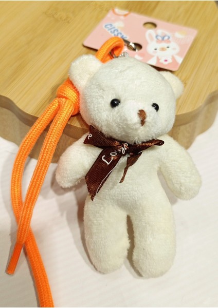 Peluş Ayıcıklı Gösterişli Anahtarlık