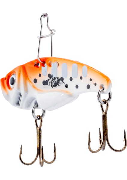 Vibrasyon Yem - Lrf/spin Jig - Fishack Vibrax - 15G 55MM - Snow Drift - Uv Boyalı modelleri