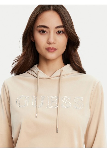 Guess V4RQ25K0232 Couture Hoodıe Kadın Sweatshirt indirimleri