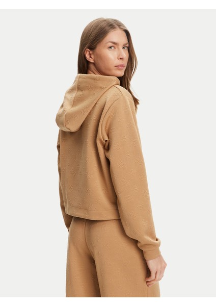 Guess V5YQ04KBSL2 3D Peony Hoodıe Kadın Sweatshirt fırsatları