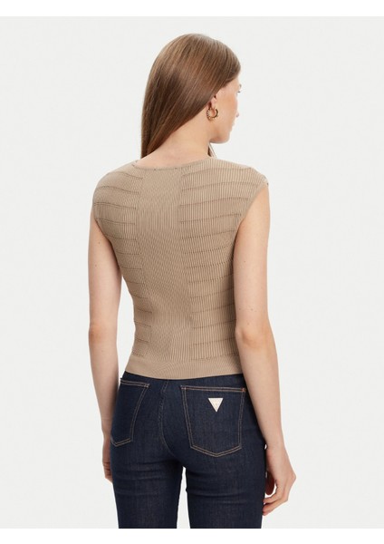 Guess W5YR10Z0130 Sl Emmıe Tank Top Kadın Sweaters fırsatları