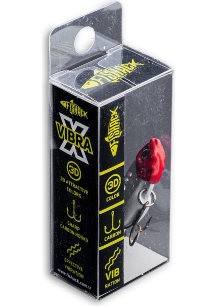 Vibrasyon Yem - Lrf/spin Jig - Fishack Vibrax - 7g 40MM - Bloody Pearl fırsatları