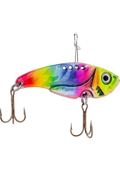 Vibrasyon Yem - Lrf/spin Jig - Fishack Vibrax - 15G 55MM - Rainbow Fury - Uv Boyalı fiyatları