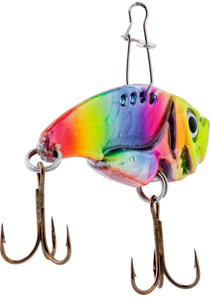 Vibrasyon Yem - Lrf/spin Jig - Fishack Vibrax - 15G 55MM - Rainbow Fury - Uv Boyalı modelleri