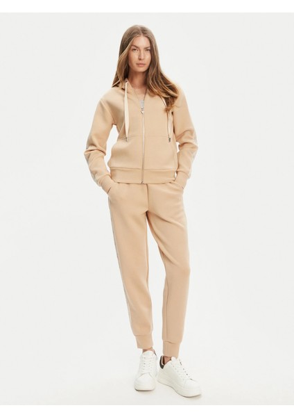 Guess W5YQ05KBYE2 New Hooded Scuba Kadın Sweatshırt modelleri