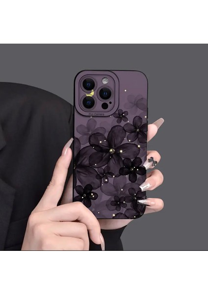 IPHONE 15 Şık ve Kaliteli Yaprak Desenli Silikon Telefon Kılıfı modelleri