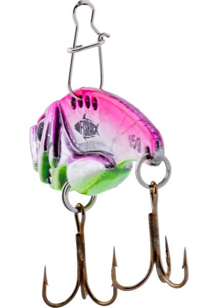 Vibrasyon Yem - Lrf/spin Jig - Fishack Vibrax - 15G 55MM - Sparkle - Uv Boyalı modelleri