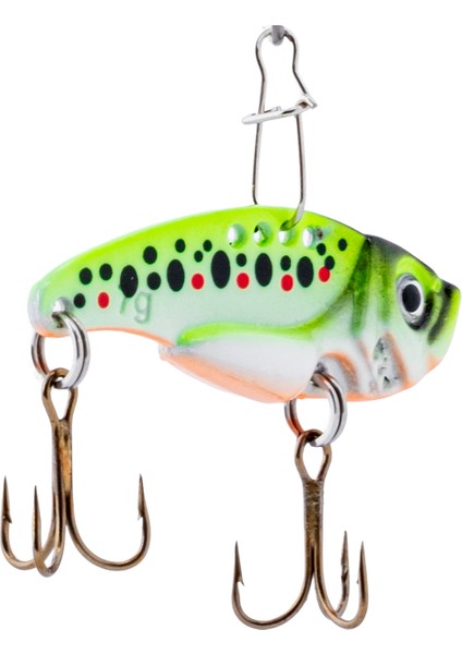 Vibrasyon Yem - Lrf/spin Jig - Fishack Vibrax - 7g 40MM - Fire Gill - Uv Boyalı modelleri