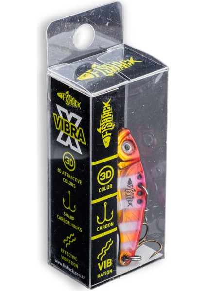 Vibrasyon Yem - Lrf/spin Jig - Fishack Vibrax - 7g 40MM - Pink Panther - Uv Boyalı indirimleri
