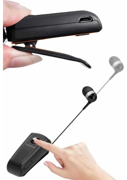 S'82 Yaka Kulaklığı Andorid Tüm Cep Telefonlarına Uyumlu Mikrofonlu Titreşimli Makaralı indirimleri