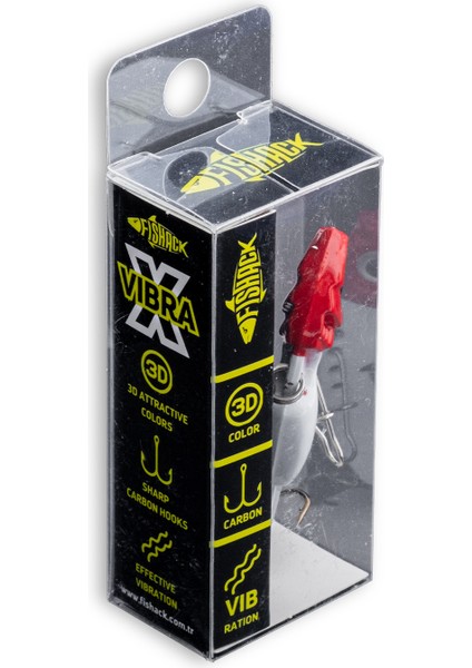 Vibrasyon Yem - Lrf/spin Jig - Fishack Vibrax - 15G 55MM - Bloody Pearl indirimleri