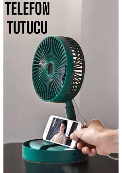 Mini Fan Soğutucu Telefon Tutucu Vantilatör