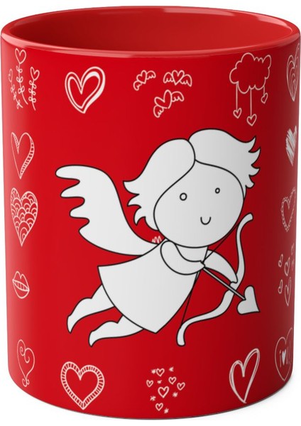 Aşk Tanrısı Eros Baskılı Kupa