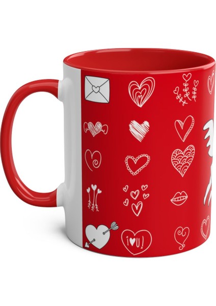 Aşk Tanrısı Eros Baskılı Kupa modelleri