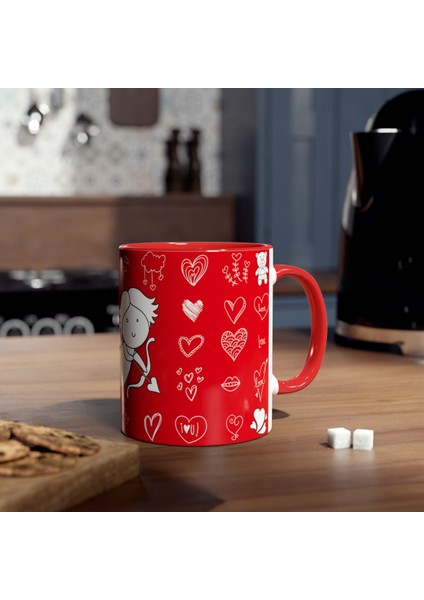 Aşk Tanrısı Eros Baskılı Kupa