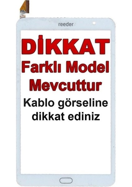 M8 Go Dokunmatik Beyaz - Model 1