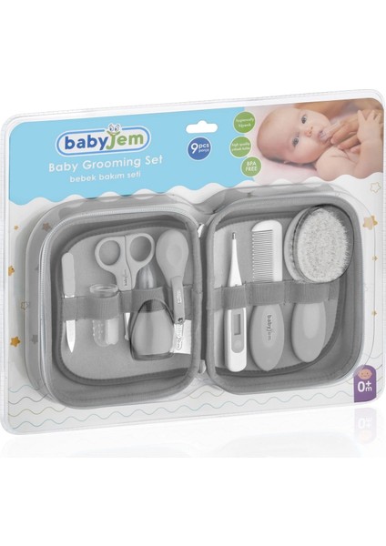 Babyjem Bebek Bakım Seti 9 Parça 363 Gri fiyatları