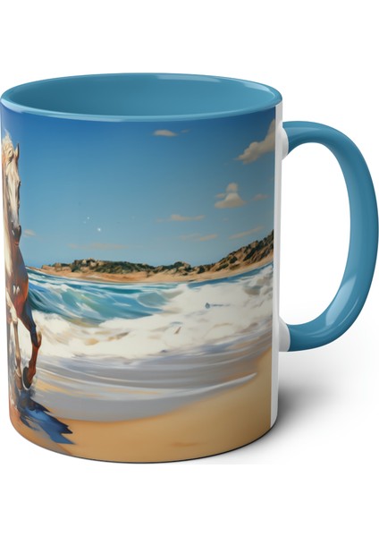 At Desenli Baskılı Kupa Bardak fiyatları