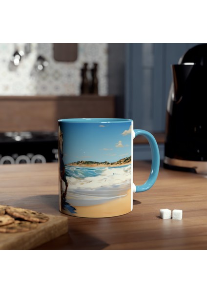 At Desenli Baskılı Kupa Bardak