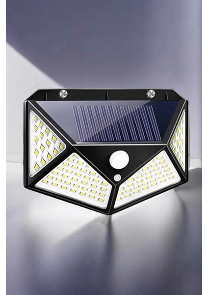 Güneş Enerjili Bahçe Aydınlatma Lambası Solar 100 LED Lamba modelleri