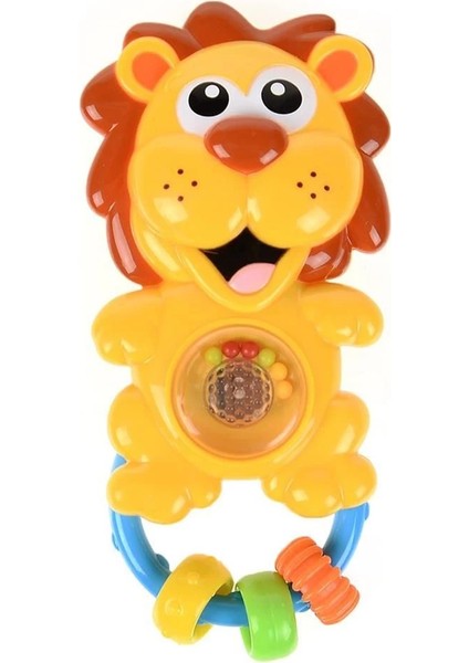 URT041-004 Babycim Neşeli Ssli Pilli Aslan Çıngırk modelleri