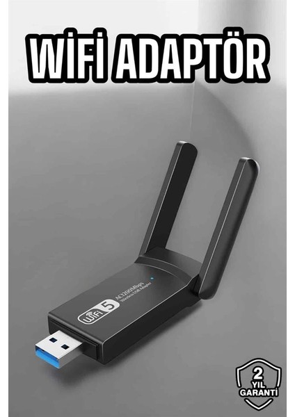 Wifi Alıcı Wifi Adaptörü USB Girişli 3.0 fiyatları