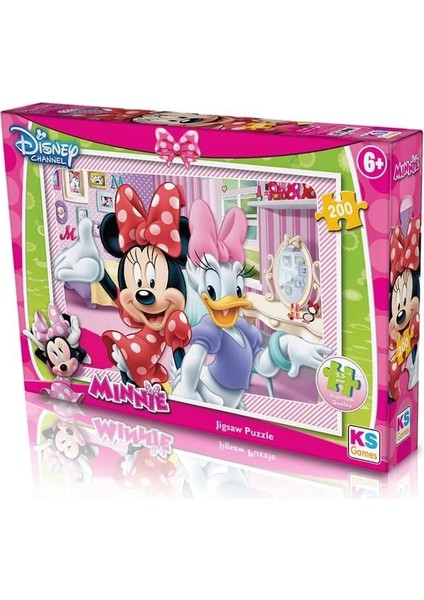 Ks Games 200 Parça Minnie Çocuk Puzzle modelleri