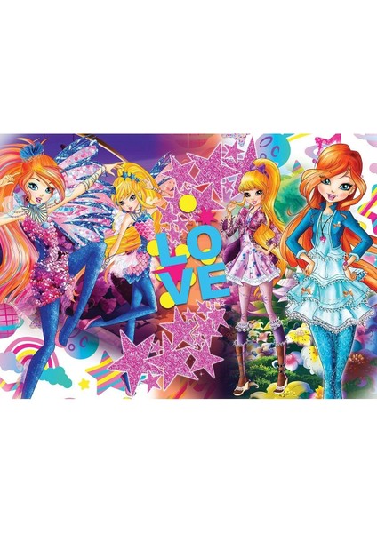 WINX113 Ks Winx / 200 Parça Puzzle fiyatları